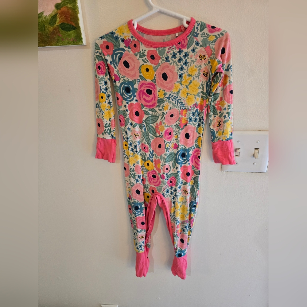 Little Sleepies Secret Garden Cresent Zippy